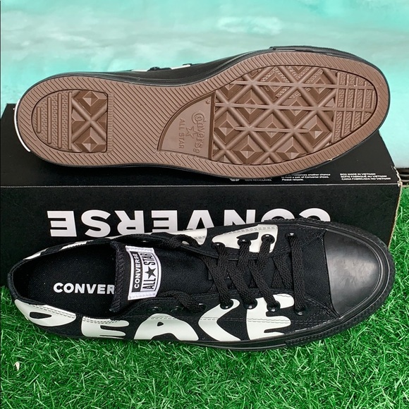 CONVERSE CTAS OX BLACK/WHITE/BLACK MEN’S - Picture 4 of 5